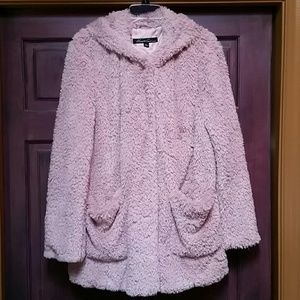 Kenneth Cole teddy bear coat XL